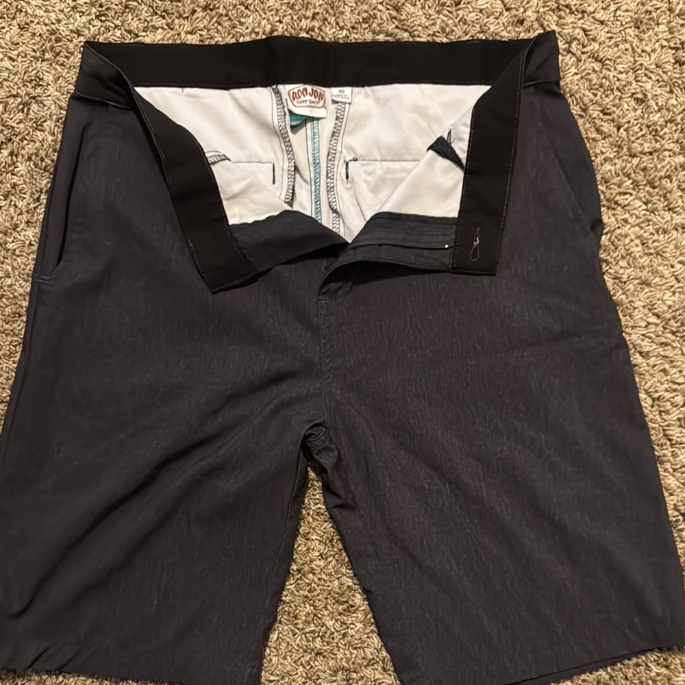 Ron Jon Black Hybrid Shorts